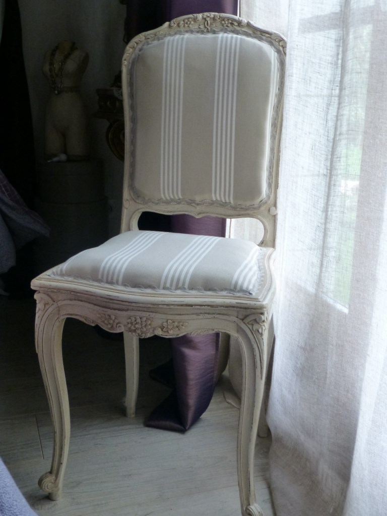 Chaise relookée